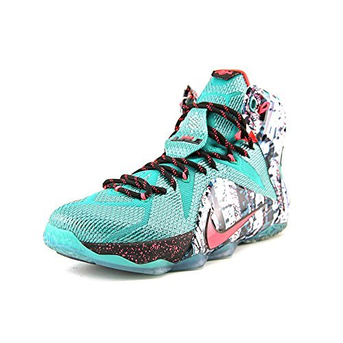 Nike Lebron Xii Mens (9.5, Emerald Green/Hyper Punch)