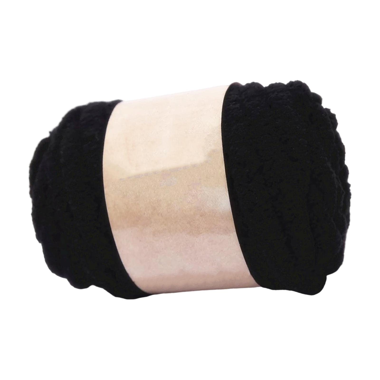 MagiDeal Thick Chunky Yarn Arm Knit Yarns Filling Handcrocheted Jumbo Yarn Bulky Yarns for Craft Knitted Blanket Pet Bed Sweaters, Black