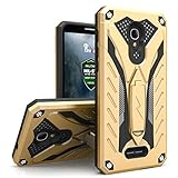 Alcatel Fierce 4 Case, Zizo [Static Series] Shockproof [Military Grade Drop Tested] with Kickstand [Alcatel Fierce 4 Heavy Duty Case] Impact Resistant