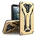 Alcatel Fierce 4 Case, Zizo [Static Series] Shockproof [Military Grade Drop Tested] with Kickstand [Alcatel Fierce 4 Heavy Duty Case] Impact Resistant