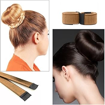 Bullidea Women Girls Kids Magic Hair Bun Maker Tool Hair Styling