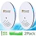 Ultrasonic Pest Repeller - Electronic & Ultrasound, Indoor Plug-In Repellent - Get rid of - Rodents, Mice, Rats, Squirrels, Bats, Insects, Bed Bugs, Ants, Fleas, Mosquitos, Fly, Spiders, Roaches!