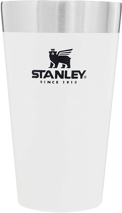 STANLEY Adventure 0.47L Beer Pint Stainless Steel Travel Mug Keeps Drinks Cold