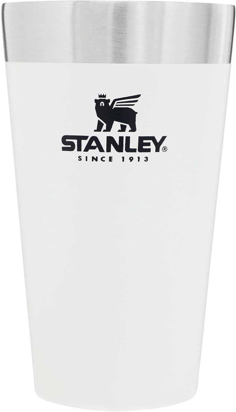 STANLEY Adventure 0.47L Beer Pint Stainless Steel Travel Mug Keeps Drinks Cold