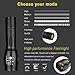 Sunperlon LED Portable flshlight Zoomable Tactical Flashlight ,Rechargeable 18650 Battery and Charger Included ,Adjustable Focus,Super Bright 900 Lumens Torch For Hiking, Camping, Emergency