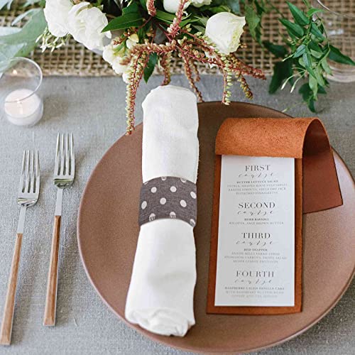 VGOODALL Burlap Ribbons, 6 Rolls Jute Ribbons Christmas Ribbons Wired Ribbons 20 Yards for Crafts Gift Wrapping Decor