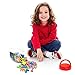 Roscoe Learning Magnetic Letters and Numbers- 130 Foam ABC Magnets with Storage Container