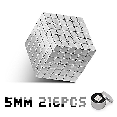 Magnetic Cube 216pcs 5mm Magnets Cube Magnets Block Puzzle Format Magnetic Holders Square Cube Children s Puzzle magic cube Toys The best magic cube DIY Puzzle Educational