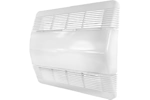 EDGERR Replacement Grill & Lens Compatible with Broan Nutone 663, 663N,r 663FL, 663L, 663LN, 669L, 669LN, 669FN, 763RL, 763RLN, 769RL, 769RLN, 769RF, 769RFT, 770F & More- Replaces OEM # 85315000