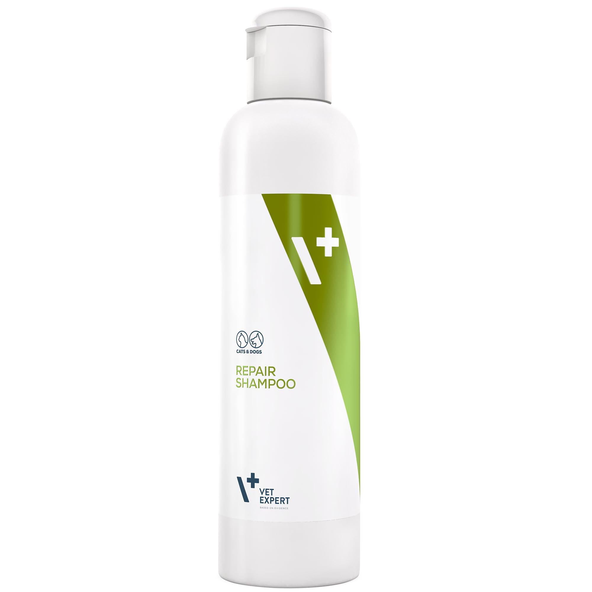 Vet Expert Repair Shampoo for Dogs and Cats – Regenerates and Conditions Skin and Coat with Allantoin, Panthenol, Equisetum Arvense Extract, and Keratin – 250ml