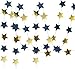 Outer Space Decorations Birthday Party Decorations 2pcs Navy Blue Glitter Gold Paper Star Garlands Star String for Baby Shower Decorations