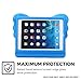 iPad mini Kids Case, Tading Non-Toxic Child Friendly Light Weight EVA Foam Shockproof Super Protection Tablet Cover Holder with Kickstand for iPad mini/Mini 2/ Mini 3/ Mini 4 - Elephant Design, Blue