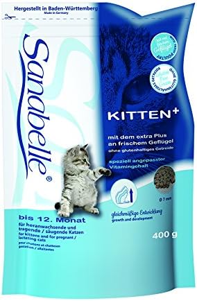 Sanabelle Kitten 400g Feed Pet Food Dry Cat Food Amazon Co Uk Kitchen Home