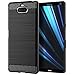 Sony Xperia 10 Case,LuckyMi TPU Shock Absorption Technology Full Protective Case Cover for Sony Xperia 10 Smartphone (Black, Sony Xperia 10 Case)