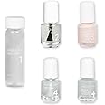 Dazzle Dry Mini Kit 4 Step System - Touch of Love, a pale chalky pink. Semi-sheer cream. (5 Piece Kit / 5 Manicures)