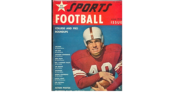 1950 Street Amp Smith Football Yearbook Leon Heath Oklahoma At Amazon S Sports Collectibles Store