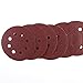 5 Inch Sanding Discs Hook and Loop : 50Pcs 8 Hole 80 Grit Sandpaper Pads Round Sand Paper