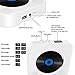 Portable CD Player with Bluetooth, Wall Mountable CD Music Player Home Audio CD Boombox with Remote Control FM Radio Built-in HiFi Speakers, USB Port and Supports SD Card, AUX Input/Output, Best Gift
