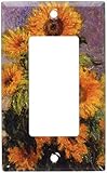 Art Plates - Monet: Sunflowers Switch Plate