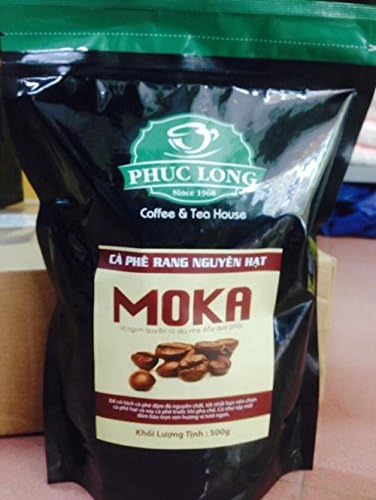 500gram CÀ PHÊ MOKA Phúc Long - Cà Phê Rang Xay - Coffee Roasters Phuc Long