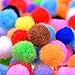 Mnixy Mixed Colours Pompoms for Crafts and Hobby Supplies (0.5 Inches, 1000 Pieces)
