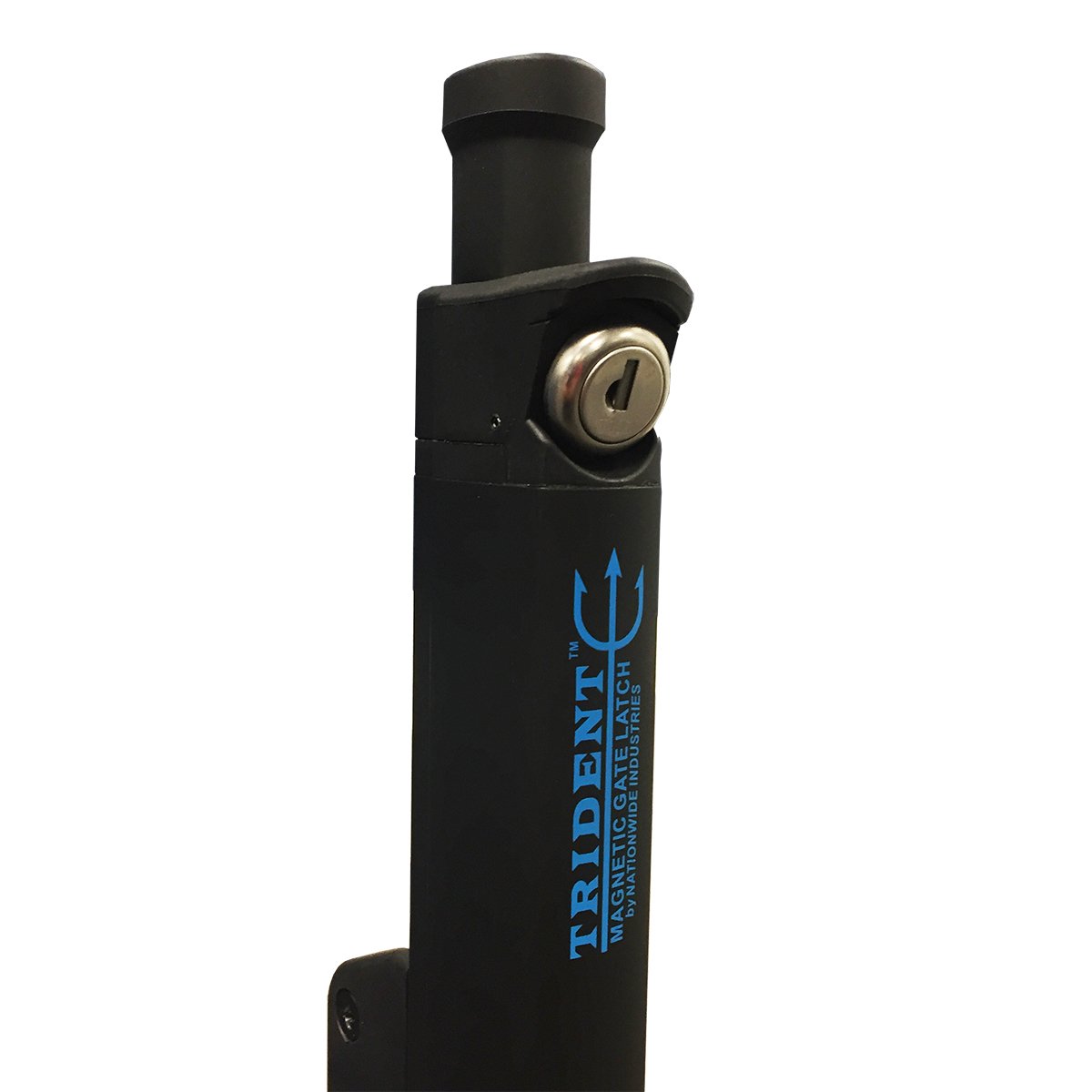 Trident 10 Inch Tall Black Pool Child Safety Gate Latch Keyed Alike eBay