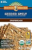 Doctor Kracker Seeded Spelt Organic Crispbreads, 7-Ounce Boxes (Pack of 2)