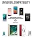 HAIDE Bluetooth Headphones, Wireless Headphones Headsets Earphones, Bluetooth Earbuds with Microphone for iPhone X/8/7/6, Galaxy S9/S8/S7/Google Pixel/Compatible with All Android & ISO