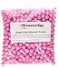 Bright Pink Shimmer Sixlets Candy 1LB Bag