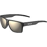 Boll&eacute; - TEMPER, Black Matte, TNS Gold, Medium-Large, Sunglasses, Unisex, Adult
