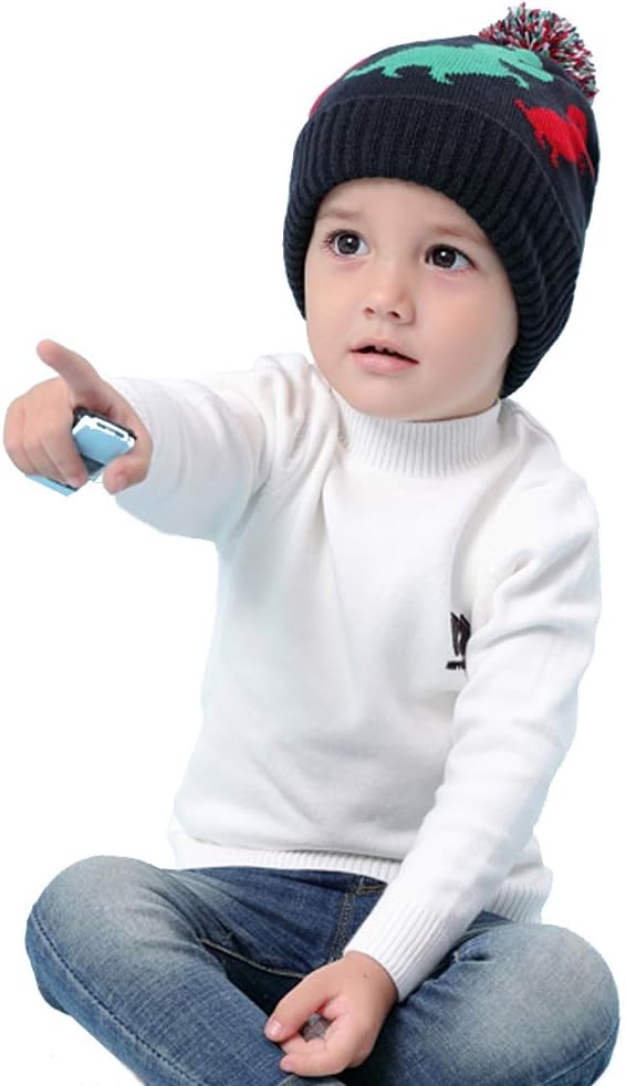 Vohoney Bonnet Bebe Garcon Bonnet Hiver Fille Dinosaure Chaud Tricote Chapeau Mignon Baby Boys Girls Hat Vetements Accessoires Lawawarenesssociety In