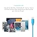 iPhone Cable, Nikolable 3pcs iPhone Lightning Cable for iPhone X 8 8 Plus 7 7Plus 6s Plus 6Plus 6s 6 5s 5c 5 iPad Mini Air iPod (Blue)