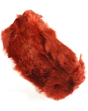 Winter Faux Fur Furry Fuzzy Velour Lined Headwrap Headband Ski Snow Bunny