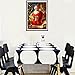 Diamond Painting，5D DIY Christmas- Rhinestone Pasted Embroidery Painting Cross Stitch Home Decor-Decorating Cabinet Table Stickers Crystal Pictures for Study Room,Flower Painting (E)