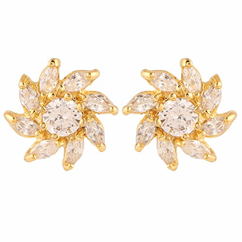 Archi Collection Ethnic Gold Plated and Stud Earrings for Women & Girls