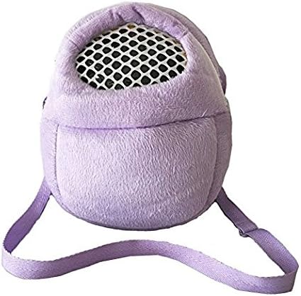 Miraculous Joy Pet Carrier Bag Portable Breathable Outgoing Bag/ Travel Handbag for Small pets like Hedgehog and Squirrel (S, Purple)