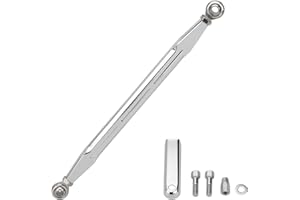 VG MOTO Motorcycle Gear Shift Linkage Shifter Levers Chrome Compatible with Harley Davidson Dyna Softail Touring Electra Glide Street Glide Road Glide Road King Tri Glide 1986-2024