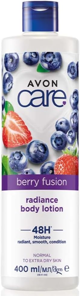 Avon Care Berry Fusion 400ml Moisturiser for Normal to Extra Dry Skin