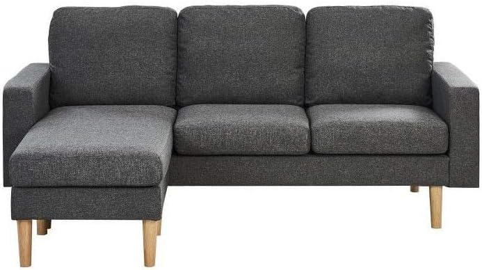 Karla Canape D Angle Modulable Reversible Fixe 3 Places Tissu