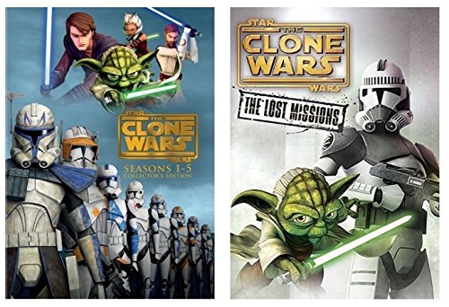 Star Wars: The Clone Wars Complete Series Seasons 1-6 DVD Box Set