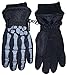N'Ice Caps Boys Skeleton Print Waterproof Thinsulate Winter Snow Glove