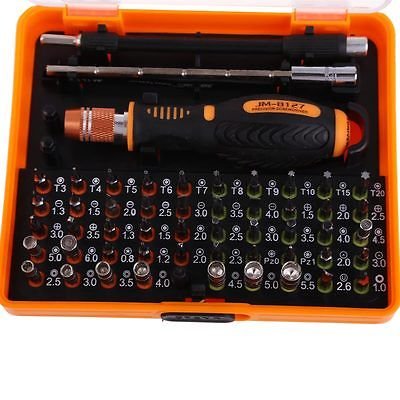 53 in 1 Multi-Bit Precision Torx Screwdriver Tweezer Cell Phone Repair Tool Set screwdriver sets