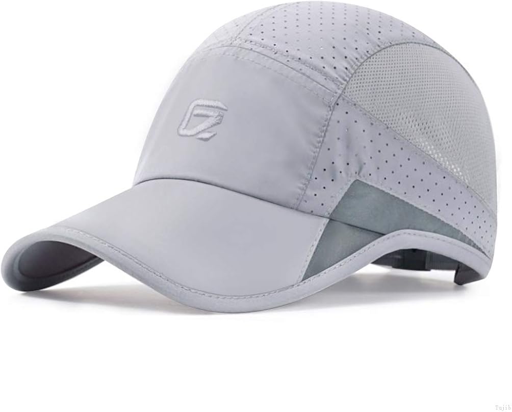 Sport cap, Soft Brim Lightweight Waterproof Running Hat Breathable