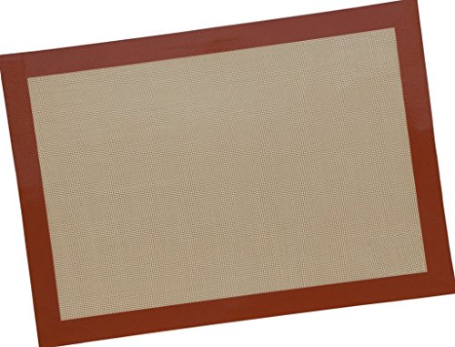 Click Here to See More Images 3 Pcs Large Silicone Heat Resist Baking Tray Sheets Mat Non Stick Fat Reducing