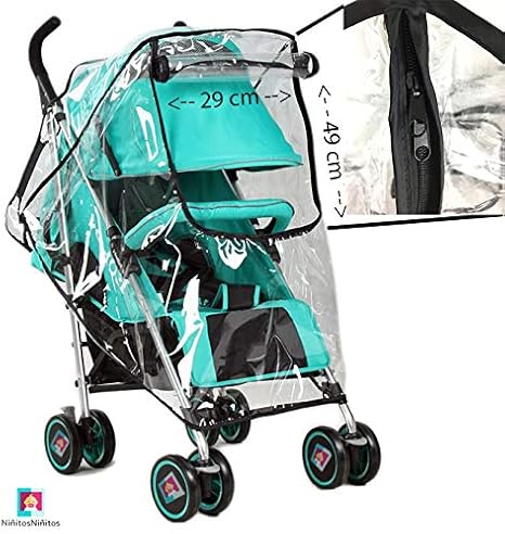 universal rain cover with zip