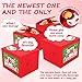 Peradix Coin Bank, Christmas Song with Santa Claus Stealing Coin Money Box Piggy Bank for Kids