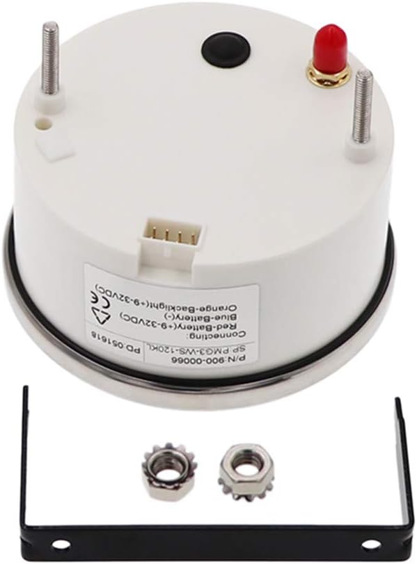 85mm Gps Speedometer For Motorcycle Car Marine Boat Atv 0 75 Mph 0 1 Km H Odometer Speed Gauge Red 9 32v Waterproof Universal Gauges Interior Accessories