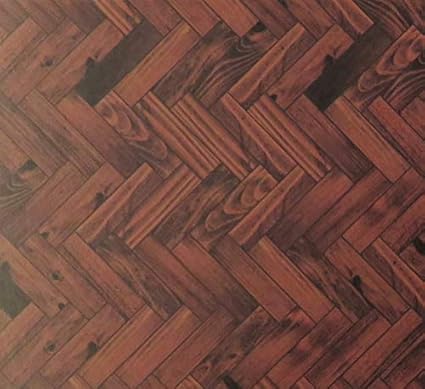 Amazon Com Melody Jane Dollhouse Parquet Floor Sheet Gloss Card