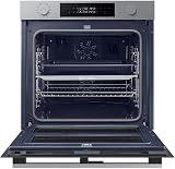 Samsung Series 4 Dual Cook Flex Smart Oven with Pyrolytic Cleaning NV7B45305AS view 4