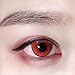 Women's multi-color cute charm and attractive color eye enhancer multi-color shadow, the most natural eye color change (Red)